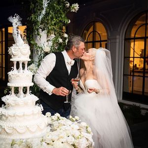 Riesige Party: So toll sieht Gwen Stefani im Brautkleid aus