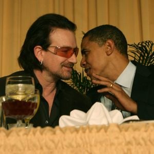 Zu viele Drinks mit Obama? Bono übernachtete im Weißen Haus