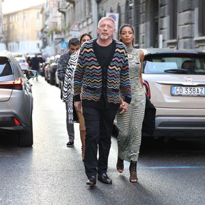 Boris Becker und Lilian stylish bei Fashion Week in Mailand