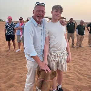 Boris Becker teilt seltene Fotos mit seinem Sohn Amadeus