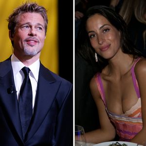 Für Brad Pitt? Ines de Ramon trägt eine Kette mit einem B