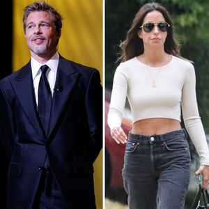 Brad Pitt fühlt sich mit neuer Partnerin Ines sehr wohl!