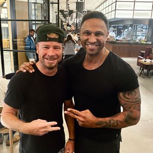 Alte Kollegen: Daniel Aminati trifft Backstreet-Boys-Brian!