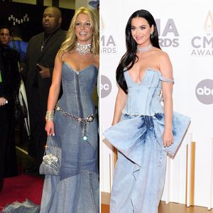 Hommage an Britney? Katy Perry im Denim-Look bei CMA Awards