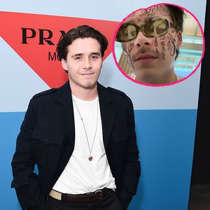 Hat Brooklyn Beckham jetzt etwa Tattoos in seinem Gesicht?