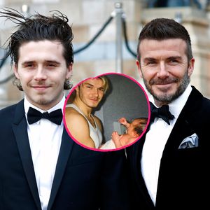 Intime Kinderfotos: Brooklyn gratuliert Papa David Beckham