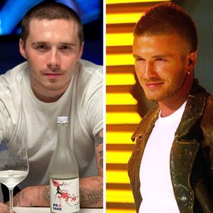Neue Frisur: Brooklyn Beckham sieht Papa David total ähnlich