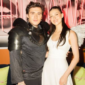 Botschaft? Brooklyn und Nicola Beckham als Romeo und Julia