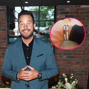 Chris Pratt trägt Freundschaftsarmbänder für seine vier Kids