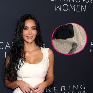 Schiene am Bein: Kim Kardashian hat sich den Fuß gebrochen