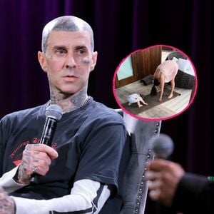 Travis Barker teilt süße Fotos von Sohn Rocky und Kourtney