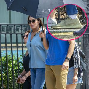 Caitlyn Jenner trägt bei Dschungel-Start Kanye Wests Schuhe!