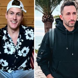 Calvin Kleinen tröstet Fabio De Pasquale nach der Trennung