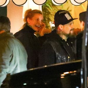 Seltener Anblick: Cameron Diaz und ihr Mann Benji feiern