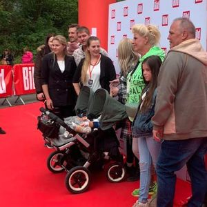 Erstmals mit Emory und Casey: Die Wollnys auf rotem Teppich