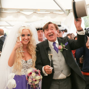 Aus Angst: Spatzi trug zwei Kleider zur Hochzeit!