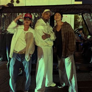 BTS backstage mit Chris Brown: J-Hope und RM tanzen los