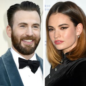 Wieder erwischt! Hier genießen Chris Evans und Lily Parktag