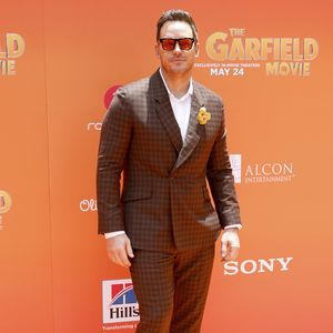 Angepasst? So schick besucht Chris Pratt "Garfield"-Premiere