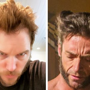 Zum Verwechseln ähnlich: Chris Pratt sieht aus wie Wolverine