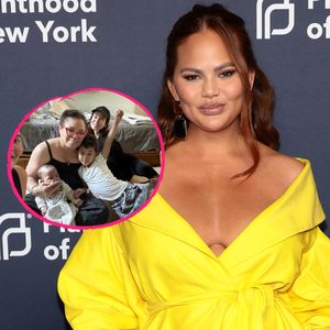 Chrissy Teigen am Muttertag "dankbar" für ihre vier Nannys