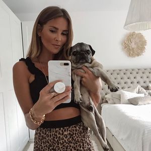 Kurz vor Geburt: Christin Kaeber hat Angst um ihren Hund