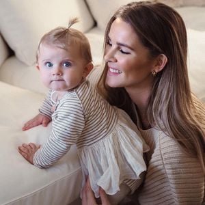 Baby im Bauch: Christin Kaebers Tochter hat sich erschrocken
