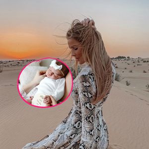Christin Kaeber postet das erste Bild mit ihrer Tochter