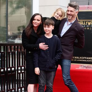 Christina Ricci feiert mit ihrer Familie Walk-of-Fame-Stern