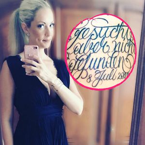Fans von "Hochzeit auf ersten Blick"-Cindys Tattoo verwirrt