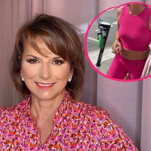 Im sportlichen Zweiteiler: Claudia Obert zeigt ihren Bauch!