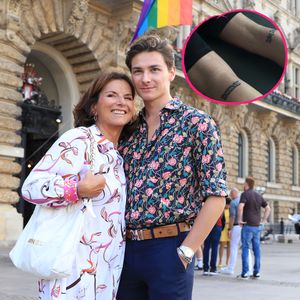 "Maxmaus": Claudia Oberts Max hat den Spitznamen tätowiert!