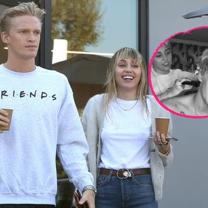 Home-Umstyling: Miley Cyrus rasiert Cody die blonde Mähne ab
