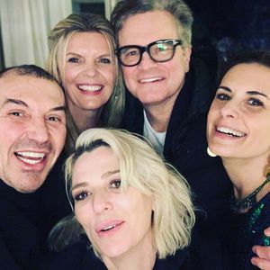 Livia und Colin Firth feiern nach Trennung vereint Silvester