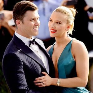 Idylle pur? So verstehen sich Colin Jost und Scarletts Kids