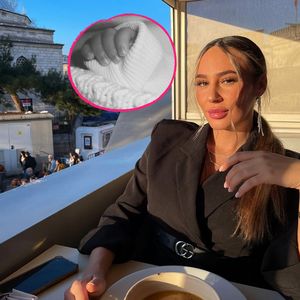 Endlich da! Alessia Herren begrüßt ihre Tochter auf der Welt