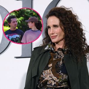 Andie MacDowell behält Tochter Margaret und Shia im Auge