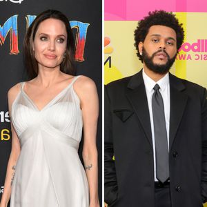 Kein Flirt? Das geht zwischen Angelina Jolie und The Weeknd