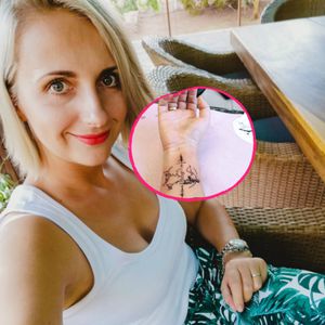 Am Handgelenk: Bauer Geralds Anna bekommt ihr erstes Tattoo