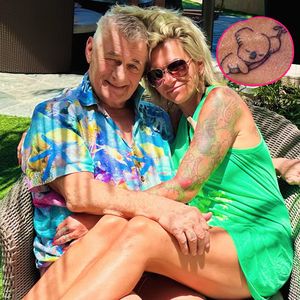 Für Heinz: Annika Kärsten-Hoenig lässt sich Tattoo stechen
