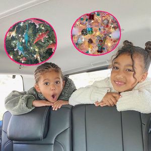 Wie süß! Saint und North West haben eigene Weihnachtsbäume