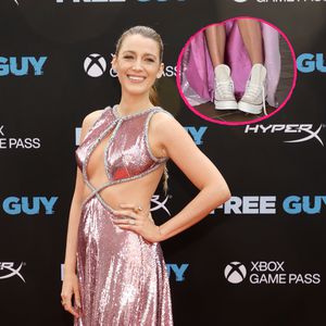 Keine High Heels: Blake Lively trägt Sneaker auf Red Carpet