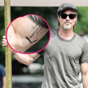 Mann mit Schatten: Was bedeutet Brad Pitts neues Tattoo?