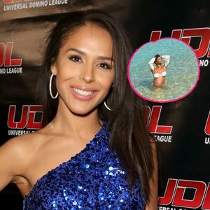 Sexy Mama: Brittany Bell setzt Babybauch in Bikini in Szene