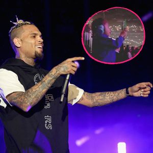 Süß: Chris Browns Sohn Aeko filmt seinen Papa bei Auftritt