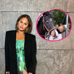 Familienausflug: Chrissy Teigen geht mit ihren Kids reiten