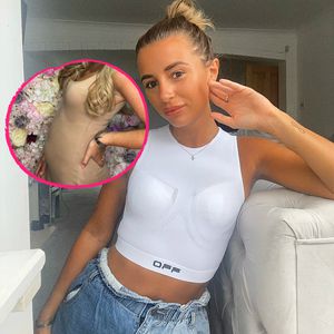 Kleine Kugel: Dani Dyer zeigt zum ersten Mal ihren Babybauch