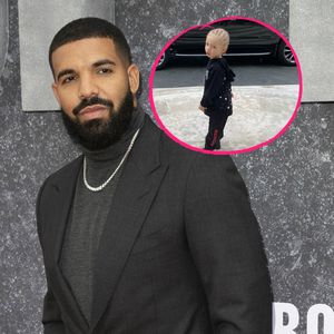 Superseltenes Bild: Drake zeigt seinen süßen Sohn Adonis (2)