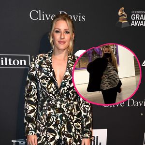Hochschwanger: Ellie Goulding hüllt Babybauch in Zebra-Top