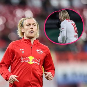 Mit Torjubel verkündet: Fußballer Emil Forsberg wird Vater